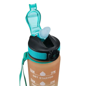 Water bottle 1000ml Green